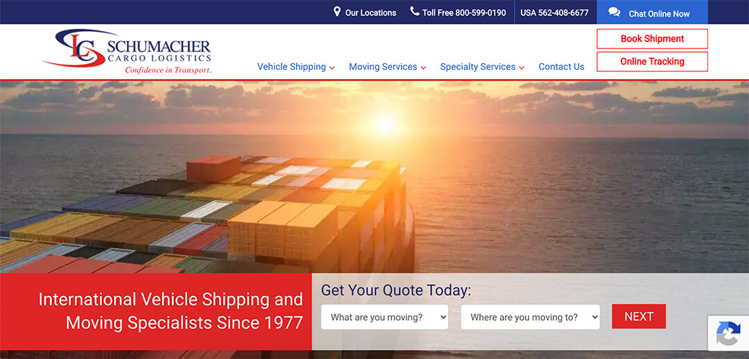 SEO and PPC Case Study for International Logistics Company Website