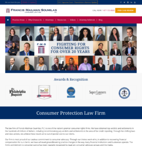 Digital Marketing Case Study: Law Firm Website Image